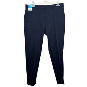 Haggar Straight Fit pants, black, NWT, 40x30, office, career, workwear, everyday